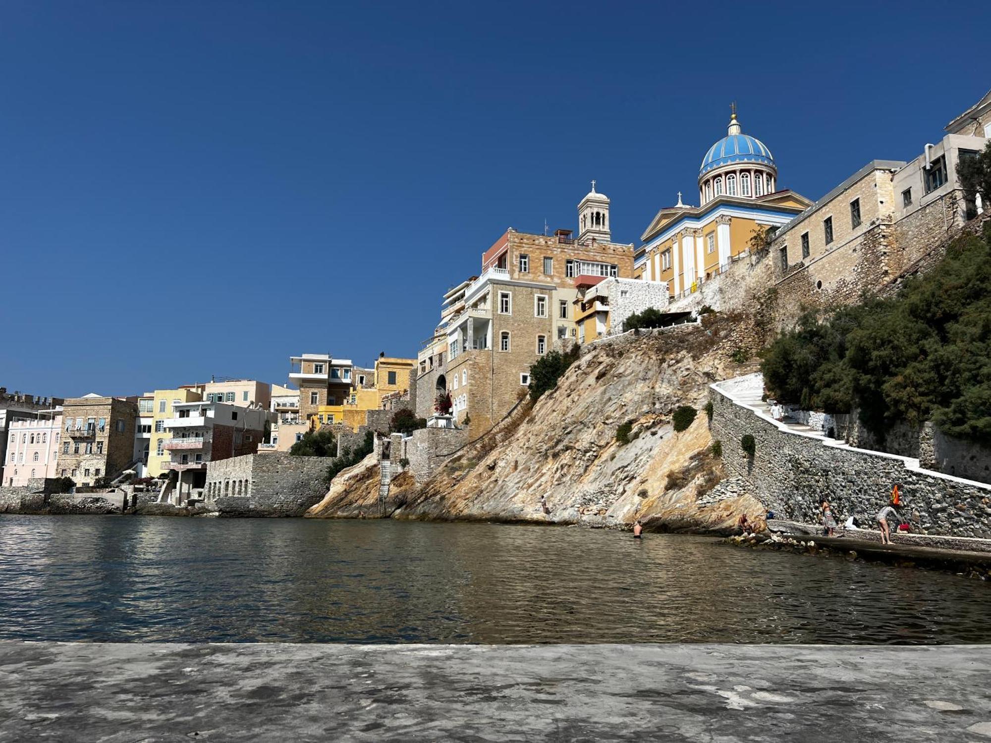Odysseus' House & Penelope Villa Ermoupoli Buitenkant foto