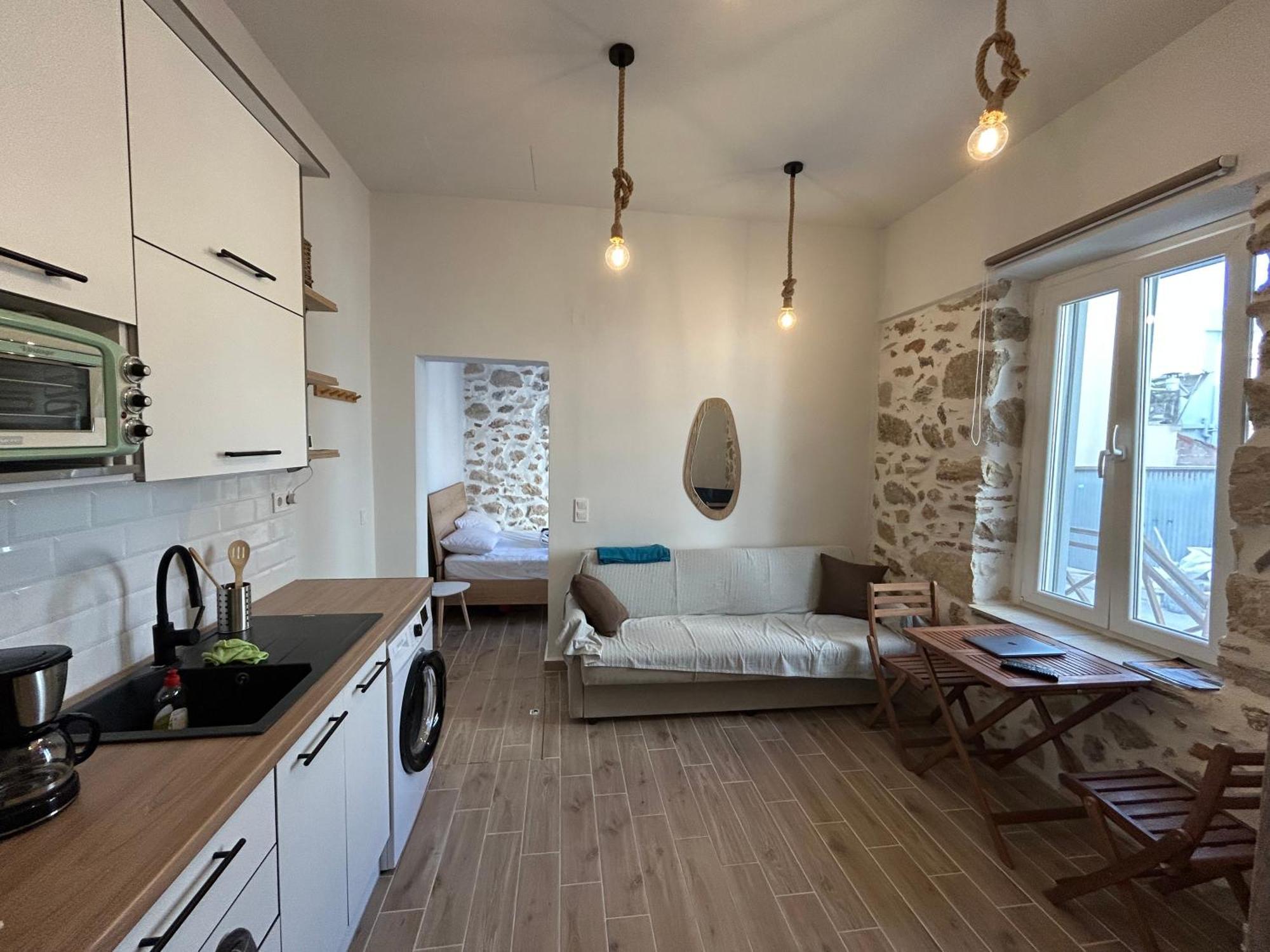Odysseus' House & Penelope Villa Ermoupoli Buitenkant foto